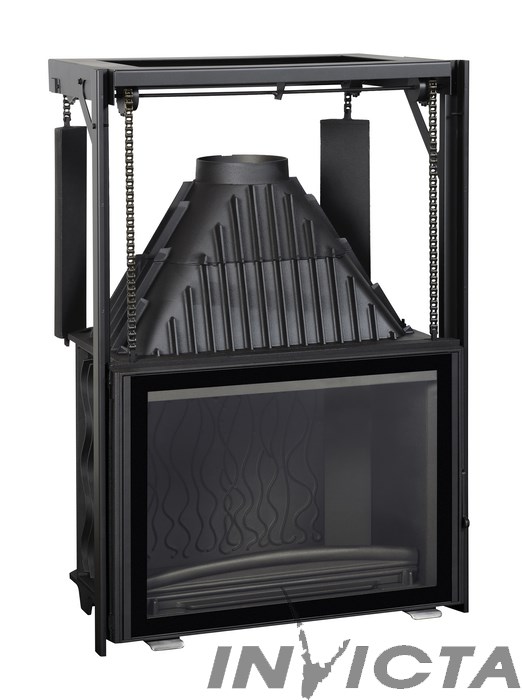 Hearth 800 Large Angle with Lifting Door