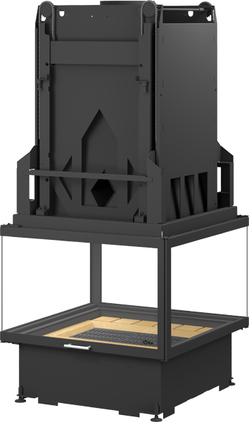 4 Sided Fireplace