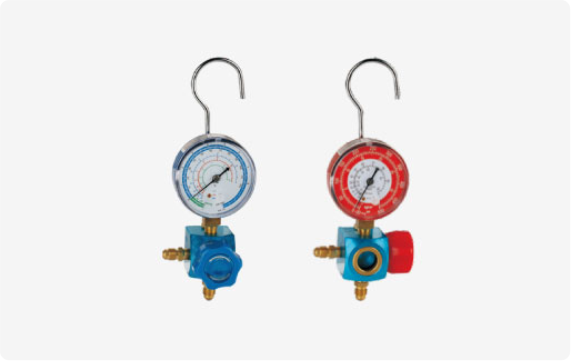 1 Valfli Manifold Yağ Göstergesiz
