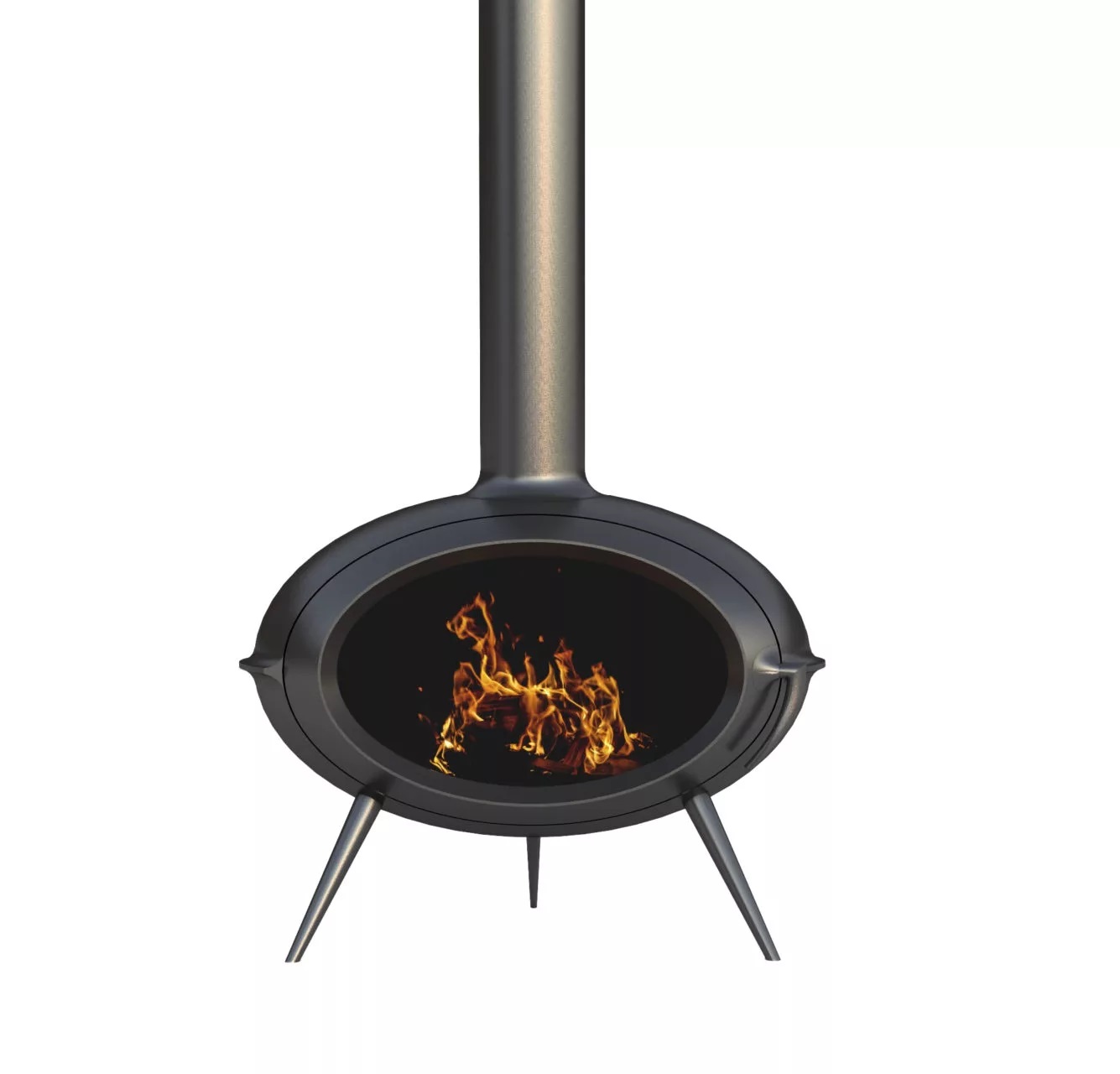 Brio Cast Iron Stove Connectable