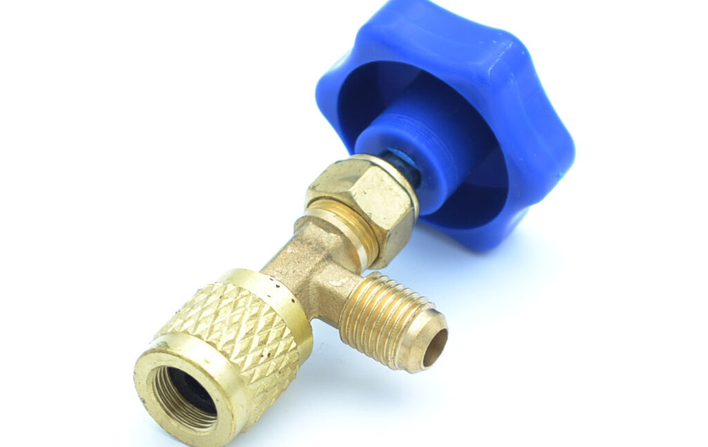Soğutucu Gaz Tüpleri İçin Valfli Adaptör