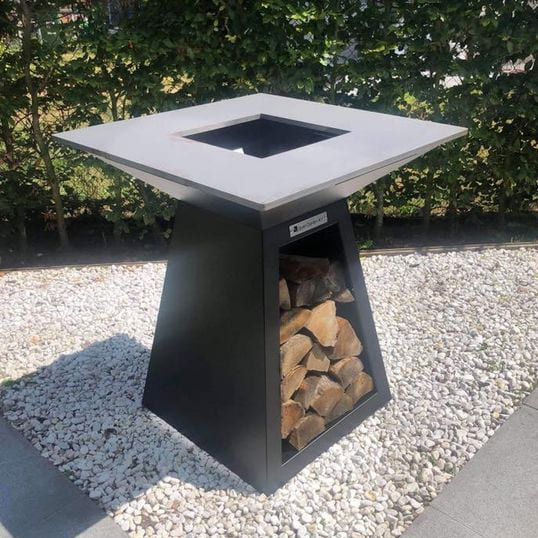 BG07 – Corten Bahçe Barbeküsü