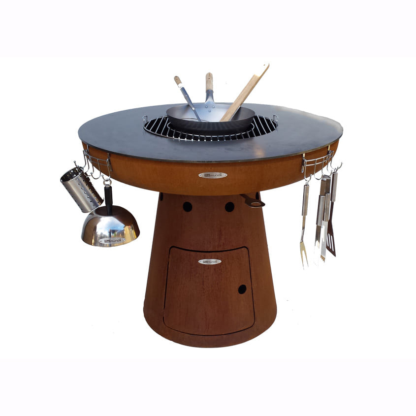 BG5 – Corten Bahçe Barbeküsü