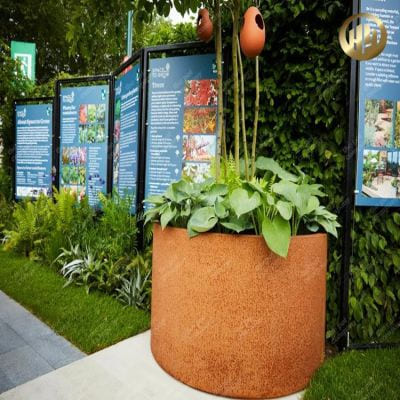 CP06 Corten Çiçeklik