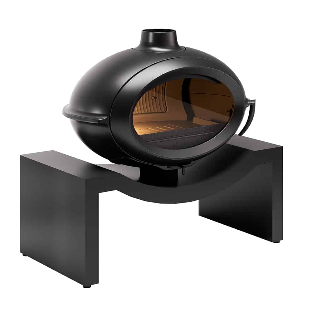 Brio Cast Iron Stove On 1M Bench