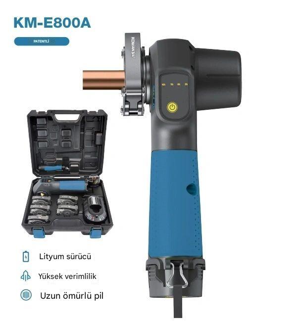 KM-E800A Lityum Bataryalı Şarjlı Havşa Aleti